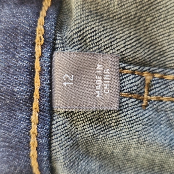 NEW YORK & COMPANY WOMENS WIDE LEG JEANS SIZE 12 - Picture 6 of 14